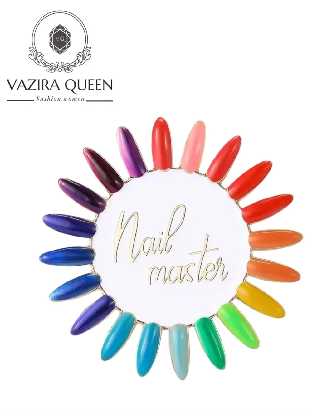 VQ Nail Master Brooch